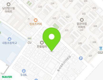 대전광역시 서구 도솔로252번길 69 (내동, 힐하우스) 지도