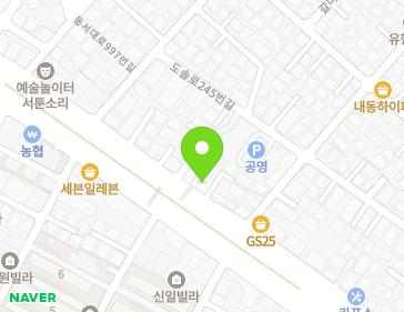 대전광역시 서구 동서대로 1015 (내동) 지도