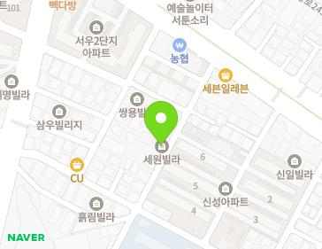 대전광역시 서구 동서대로1006번길 22 (내동, 세원빌라) 지도