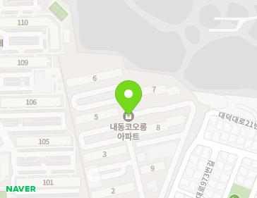 대전광역시 서구 동서대로 967 (내동, 코오롱아파트) 지도