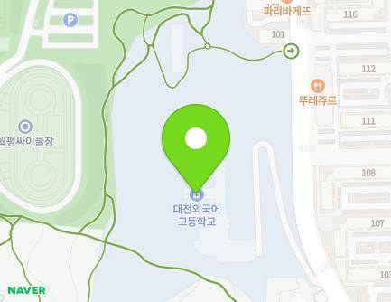 대전광역시 서구 신갈마로 19 (내동, 대전외국어고등학교) 지도