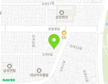대전광역시 서구 도마8길 77 (도마동, 도마더힐아파트) 지도