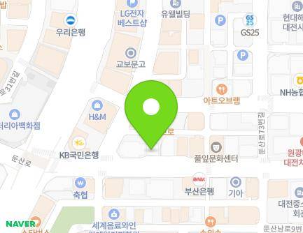 대전광역시 서구 둔산로 57 (둔산동) 지도