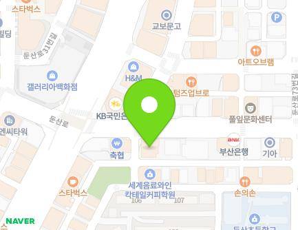 대전광역시 서구 둔산로 52 (둔산동) 지도