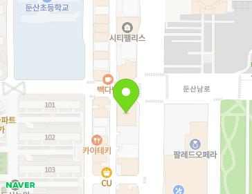 대전광역시 서구 둔산남로 46 (둔산동) 지도