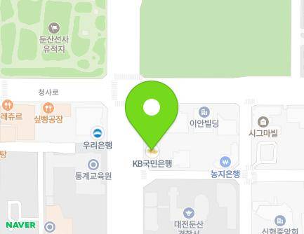 대전광역시 서구 대덕대로 294 (둔산동) 지도