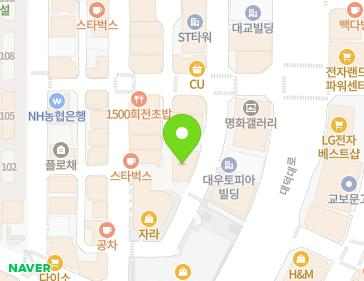 대전광역시 서구 둔산로31번길 10-23 (둔산동) 지도