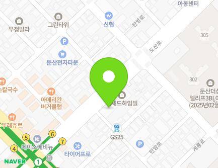 대전광역시 서구 도산로 402 (용문동, 양녕빌딩) 지도