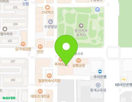 대전광역시 서구 청사로 128 (월평동) 지도