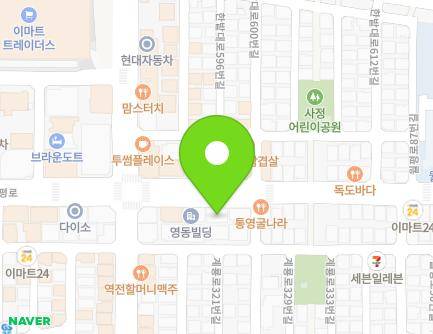 대전광역시 서구 월평로 70 (월평동) 지도