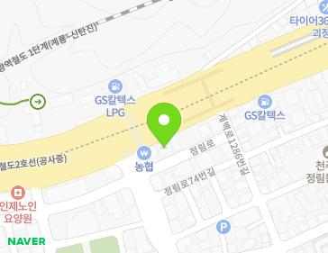 대전광역시 서구 계백로 1278 (정림동) 지도
