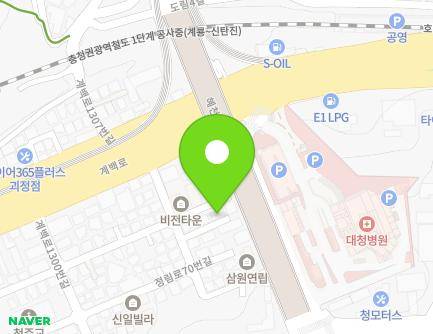 대전광역시 서구 계백로 1310-23 (정림동, 삼원빌라) 지도