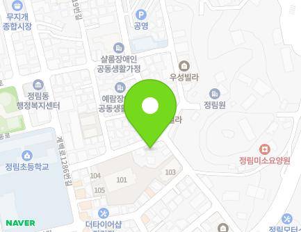 대전광역시 서구 정림동로30번길 31 (정림동, 유일빌라) 지도