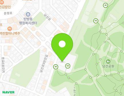 대전광역시 서구 남선로 66 (탄방동, 남선공원) 지도