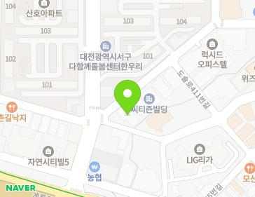 대전광역시 서구 문정로90번길 81 (탄방동, 대전법원 어린이집 및 독신자숙소) 지도