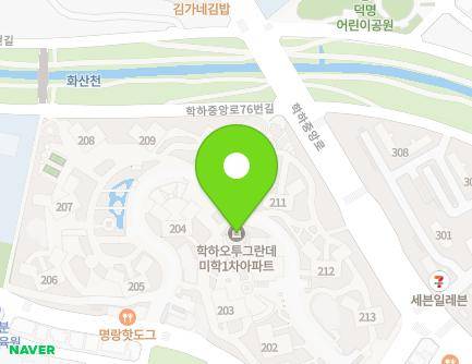 대전광역시 유성구 학하남로 10 (계산동, 오투그란데미학) 지도