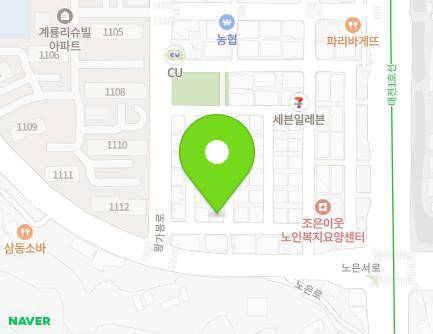 대전광역시 유성구 왕가봉로2번길 9 (노은동, 송림빌라) 지도