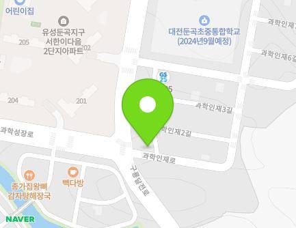 대전광역시 유성구 과학인재로 3 (둔곡동) 지도
