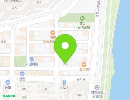 대전광역시 유성구 문지로316번길 30-5 (문지동, 문지경희재) 지도
