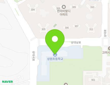 대전광역시 유성구 상대서로 46 (상대동, 대전상원초등학교) 지도