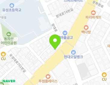 대전광역시 유성구 유성대로 763 (장대동) 지도