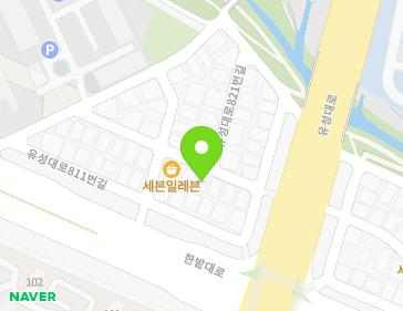 대전광역시 유성구 유성대로821번길 11 (장대동, 청우빌라) 지도