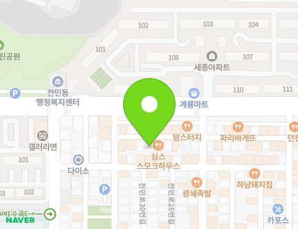 대전광역시 유성구 전민로6번길 101 (전민동, 어반하우스) 지도