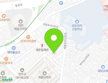 대전광역시 중구 대흥로24번길 29-5 (대사동, 유진빌라) 지도