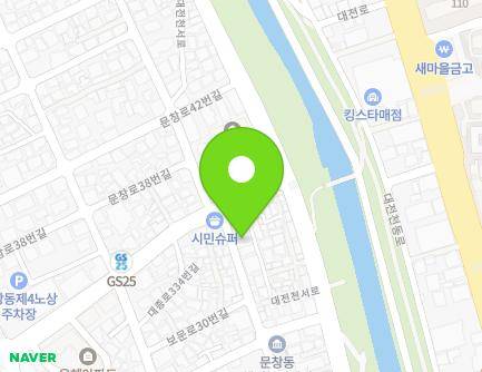 대전광역시 중구 보문로20번길 58 (문창동) 지도
