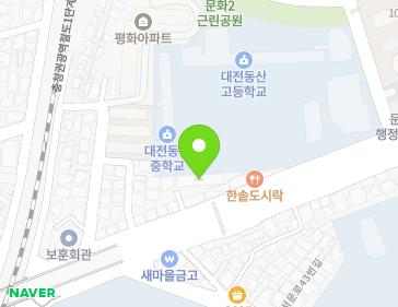 대전광역시 중구 문화로 173-1 (문화동, 동산빌라) 지도