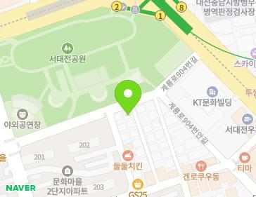 대전광역시 중구 계룡로918번길 36-21 (문화동) 지도
