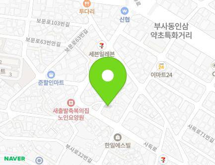 대전광역시 중구 사득로 27-4 (부사동, 행복주택) 지도