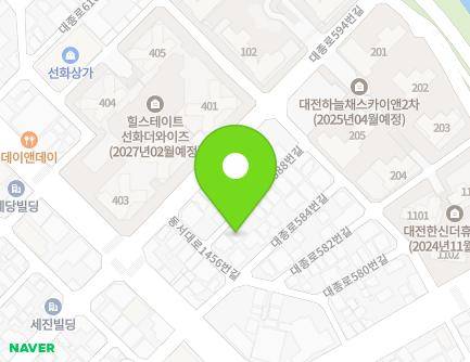 대전광역시 중구 대종로588번길 6 (선화동, 해성빌라) 지도
