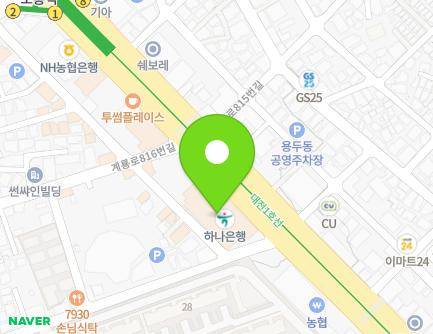 대전광역시 중구 계룡로 820 (오류동) 지도