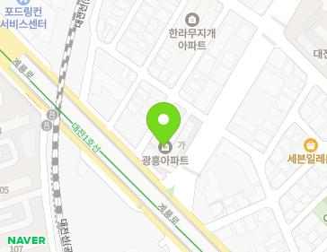 대전광역시 중구 어덕마을로 9 (용두동, 광흥아파트) 지도