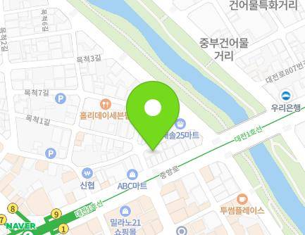 대전광역시 중구 목척8길 11 (은행동) 지도