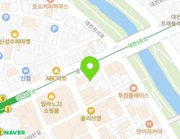 대전광역시 중구 중앙로 168 (은행동) 지도