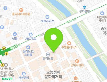 대전광역시 중구 대종로488번길 42 (은행동, 조성대빌딩) 지도