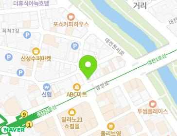 대전광역시 중구 중앙로 165 (은행동) 지도