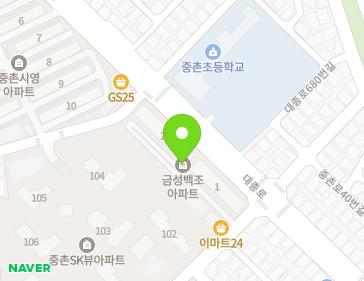대전광역시 중구 중촌로 31 (중촌동, 금성백조아파트) 지도