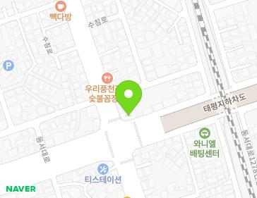 대전광역시 중구 동서대로 1261 (태평동) 지도