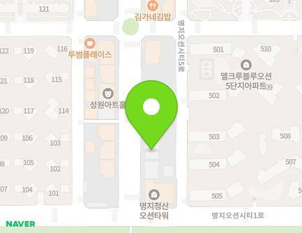 부산광역시 강서구 명지오션시티4로 95 (명지동) 지도