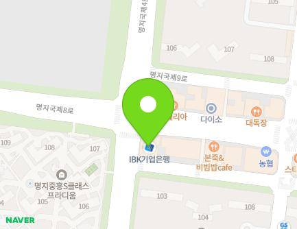 부산광역시 강서구 명지국제8로 230 (명지동) 지도