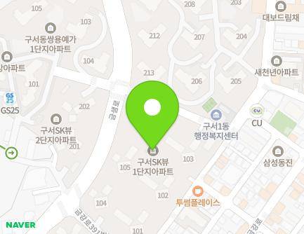 부산광역시 금정구 금샘로246번길 18 (구서동, 구서에스케이뷰1단지) 지도