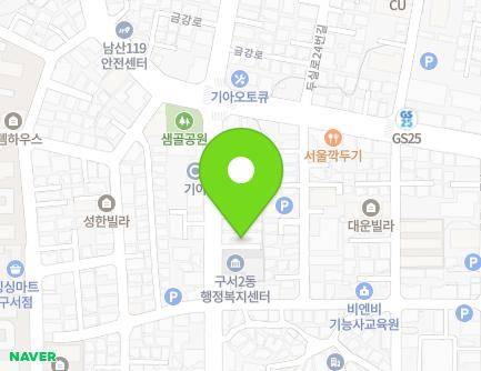 부산광역시 금정구 금강로 586 (구서동, 금수주택) 지도