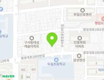 부산광역시 금정구 중앙대로1893번길 38 (구서동, 동국맨션) 지도
