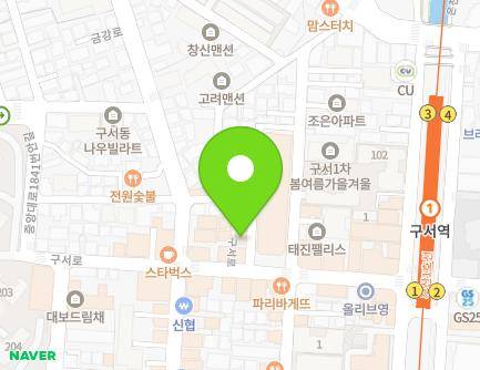 부산광역시 금정구 구서로 14-6 (구서동, 성재하우스) 지도