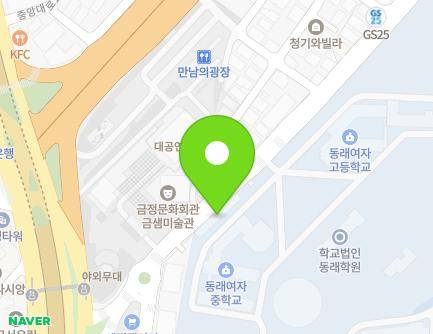 부산광역시 금정구 체육공원로 14 (구서동) 지도