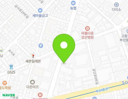 부산광역시 금정구 개좌로 14 (금사동) 지도
