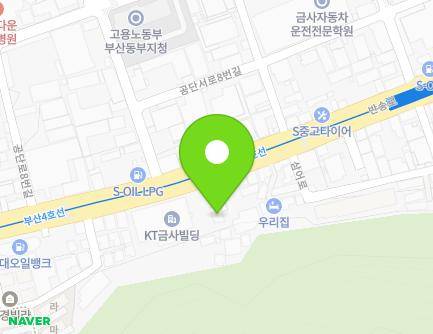 부산광역시 금정구 반송로 440-6 (금사동) 지도